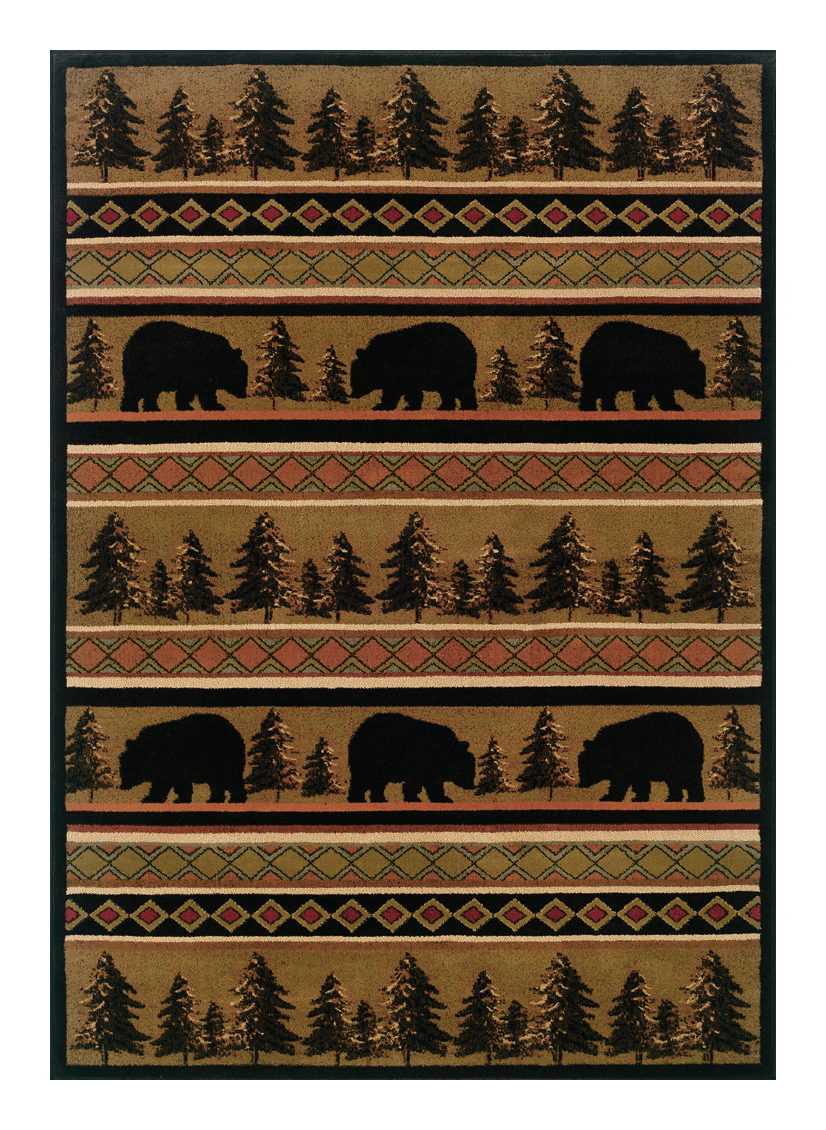 Oriental Weavers Sphinx Hudson Collection Bears Lodge Area Rug Cabela's
